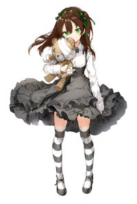 Sachiko Hayakawa and her bear.jpg
